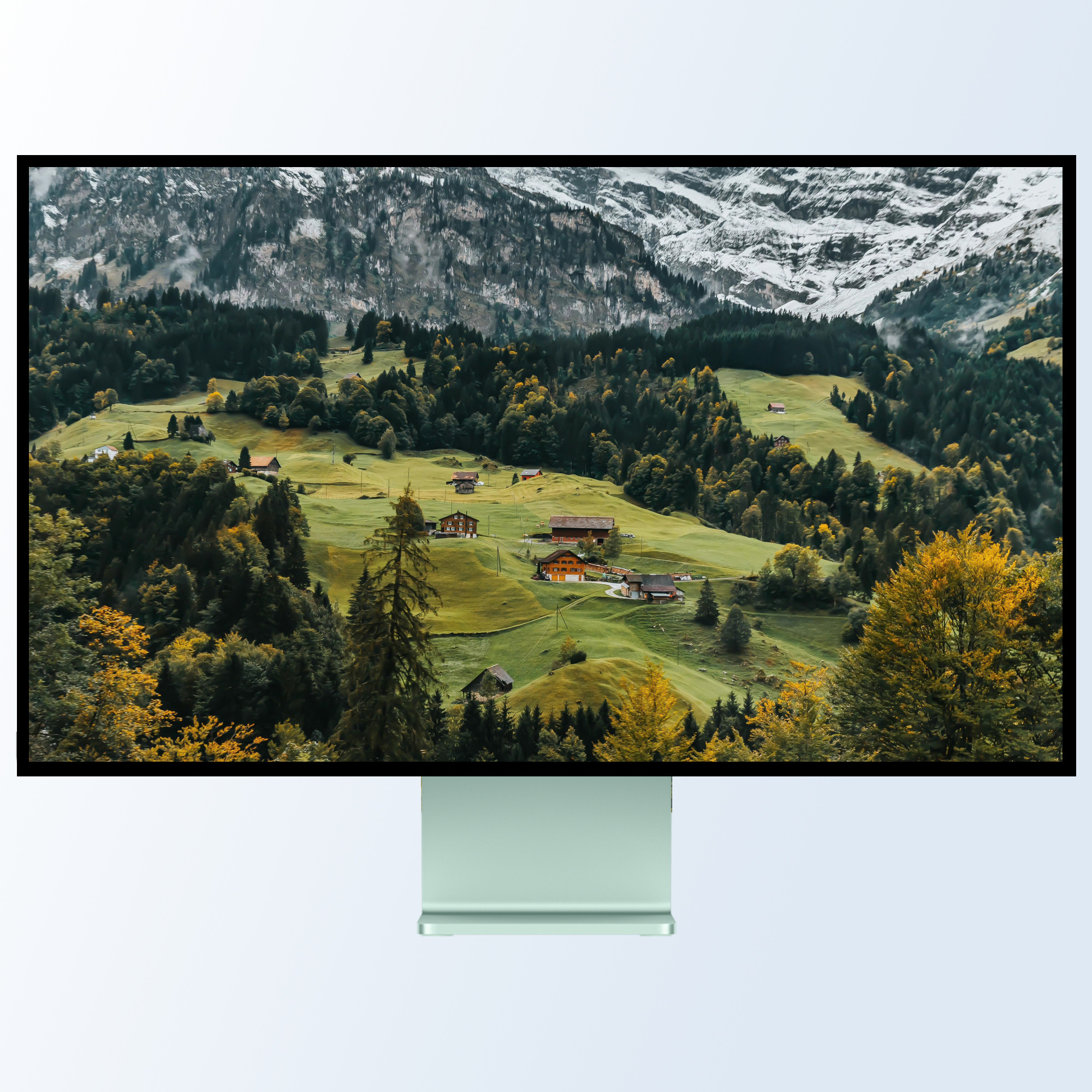 GUESSWP 2张自然风景森林小屋山川Mac壁纸电脑壁纸苹果平板壁纸Z5