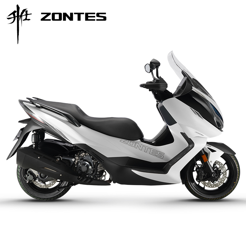 升仕ZONTES2022新款350E踏板摩托车国四单缸水冷350cc智能互联
