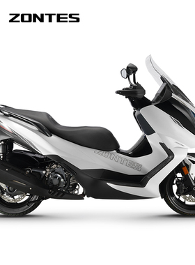 升仕ZONTES2022新款350E踏板摩托车国四单缸水冷350cc智能互联