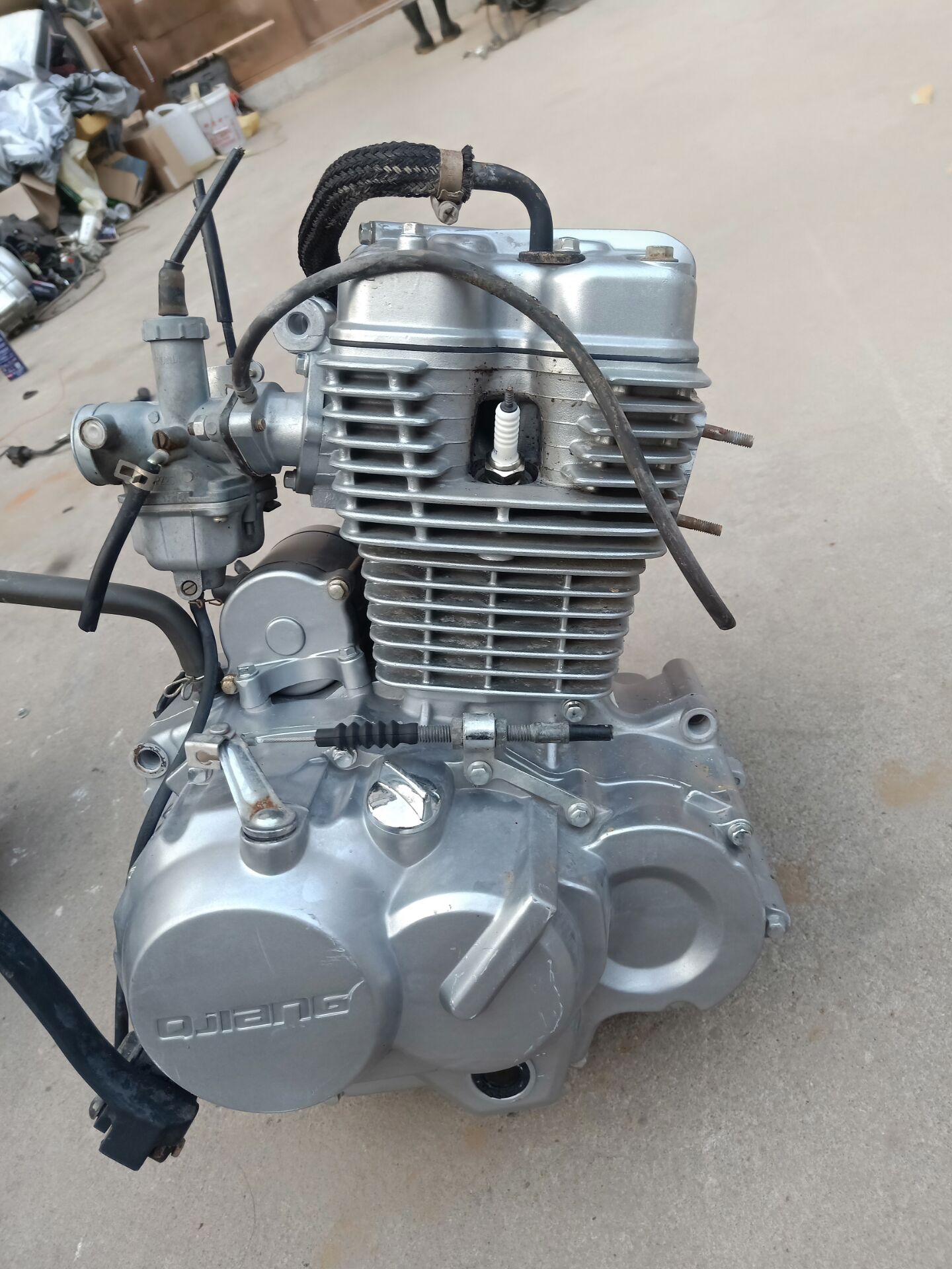 CG款平衡轴摩托车钱江150-19发动机成色新质量保证不烧机油震动小