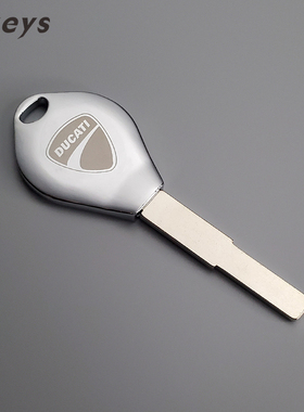 【Nkeys】适用于杜卡迪摩托车钥匙胚 改装钥匙 通用 弧镜 纯金属
