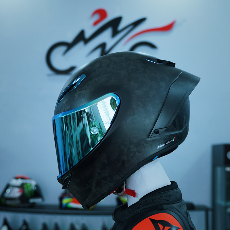 AGV PISTA GP RR FUTURO未来锻造碳纤维冰蓝头盔摩托机车赛车全盔