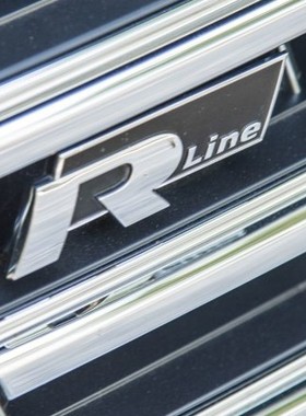 德国大众原装 19新途锐RLINE 中网标 RLINE侧标 V8中网标叶子板标