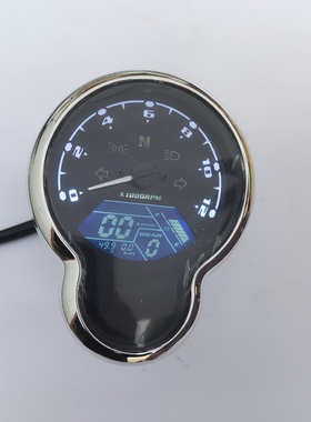 小龟王电动车液晶仪表48V60V72指针速度码表总成电瓶车电压显示屏