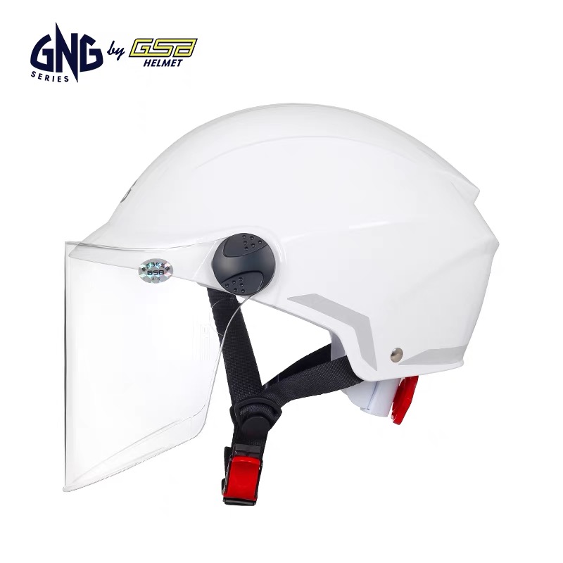 GSB旗下品牌GNG头盔G-12电动摩托车男女士夏季轻便式防晒防雨通用