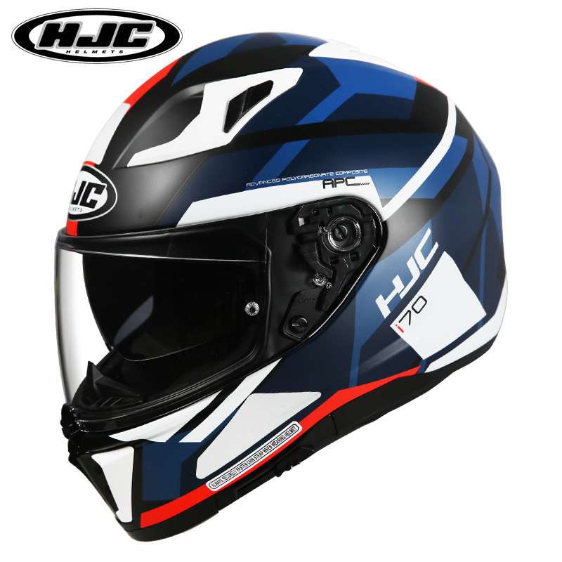 新款韩国HJC摩托车头盔男女士全盔覆式I70四季通用机车跑车赛车双