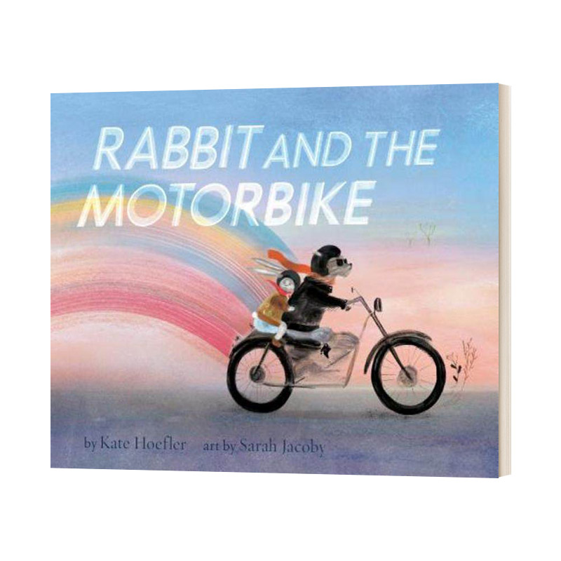 英文原版绘本 Rabbit and the Motorbike 兔子和摩托车 精装儿童绘本 英文版 进口英语原版书籍