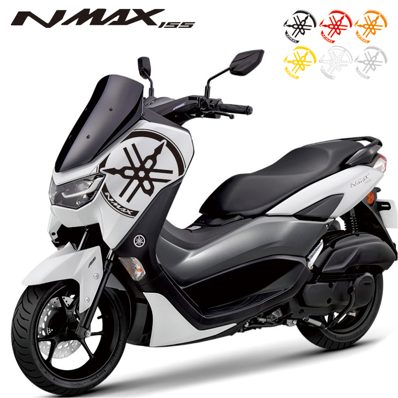 适用于雅马哈NMAX155车贴改装摩托车车头反光贴纸20-22新款防水贴