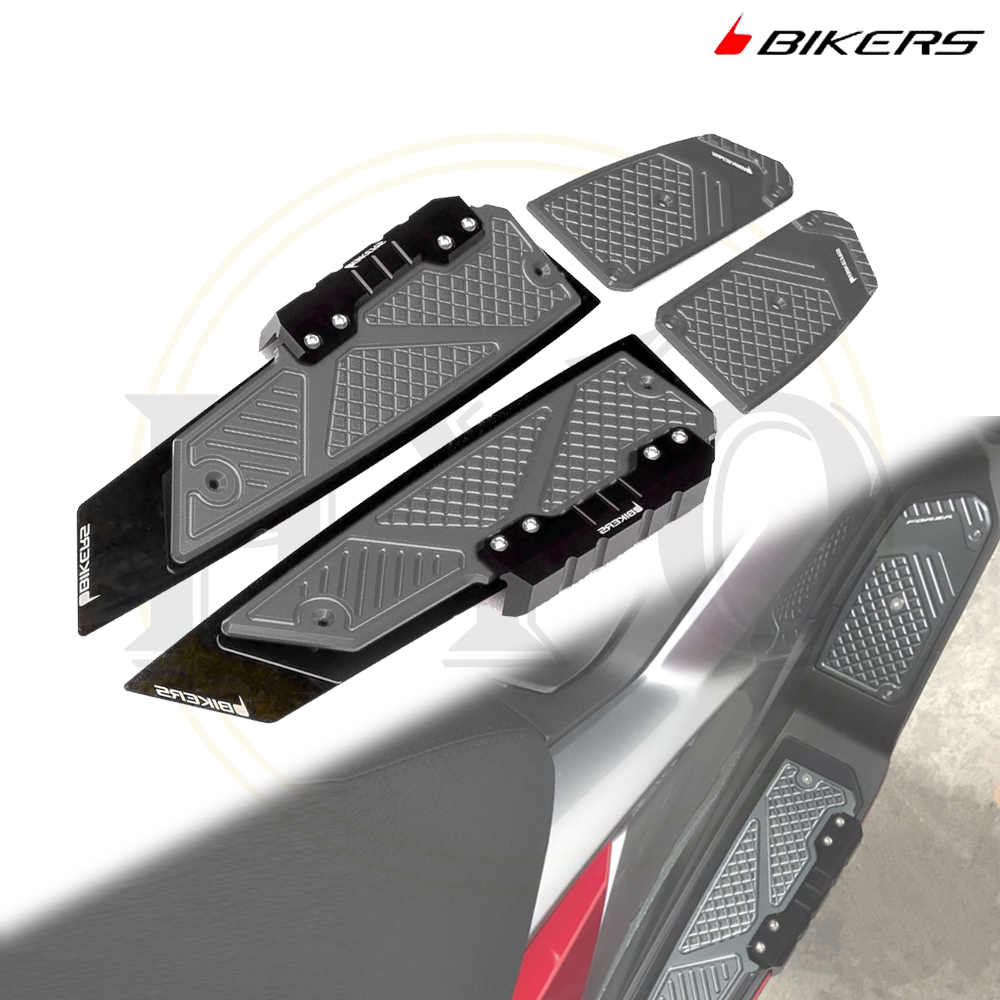 BIKERS适用本田 NSS350/Forza350/Forza300 改装防滑脚踏板加厚型