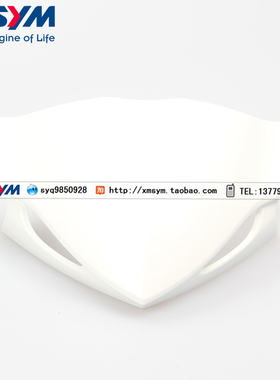 SYM 三阳 XS150-11A 中华T1 CROX 小钢侠 T2 遮阳板 前挡板 白色
