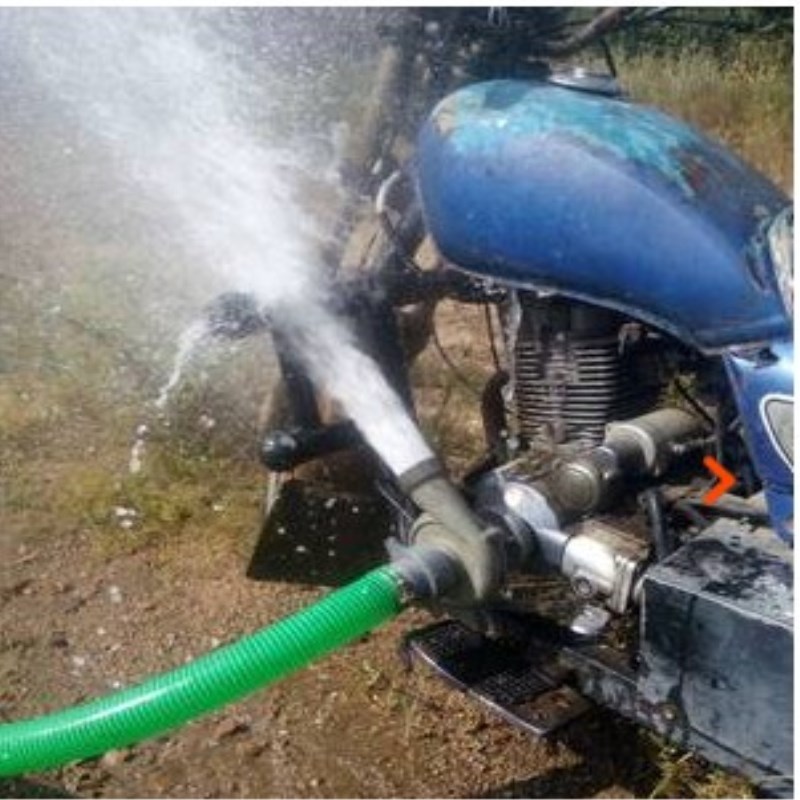 速发摩托车水泵抽水泵灌溉洗车泵2寸汽油电动抽水机离心泵浇水农