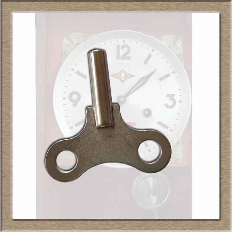 金杯挂钟专用发条l钥匙上弦的扭把开匙沈阳市钟厂金梅牌的台钟钥