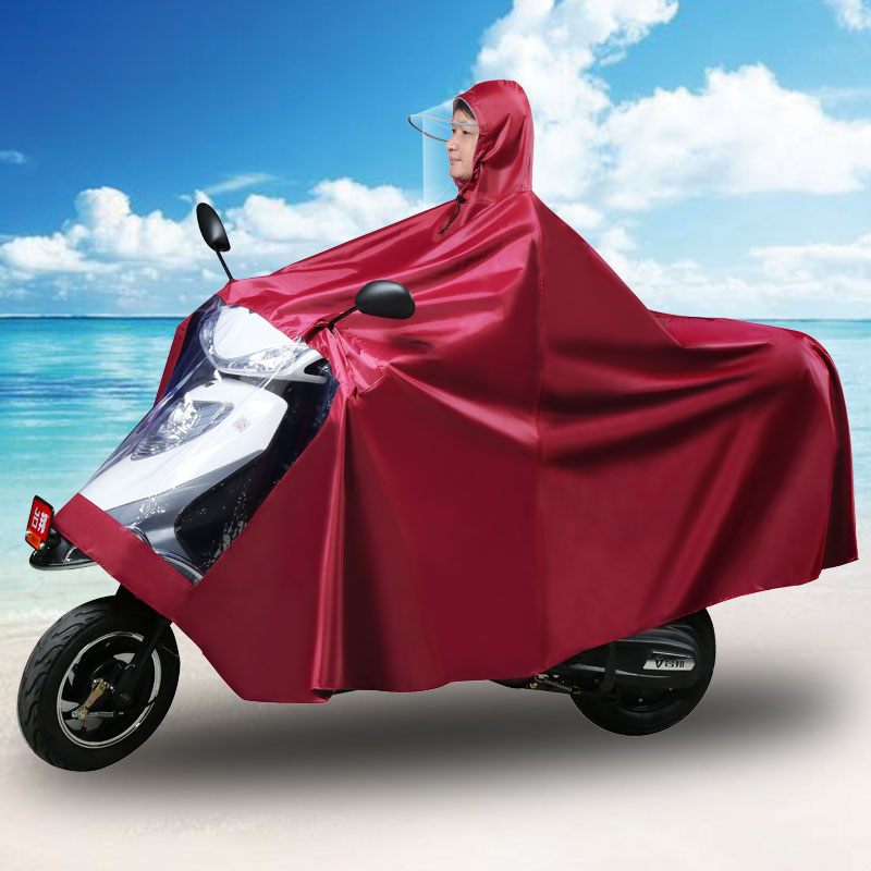 防暴雨雨衣电动电瓶车摩托车专用骑行双人长款全身防水雨批雨披女