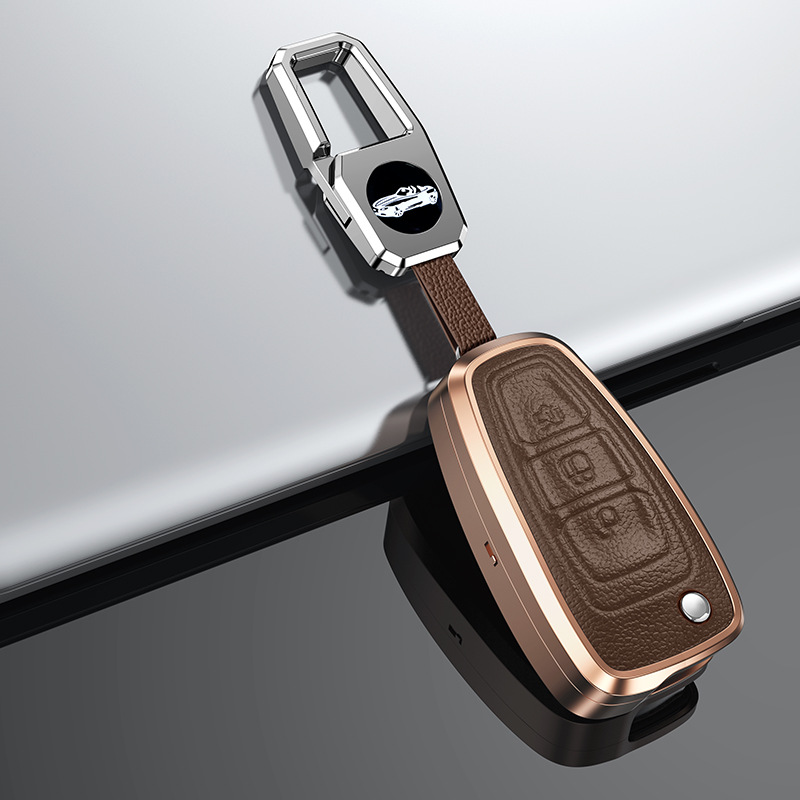 福特福克斯钥匙套专用2013款蒙迪欧致胜翼博锐界翼虎车钥匙包扣壳