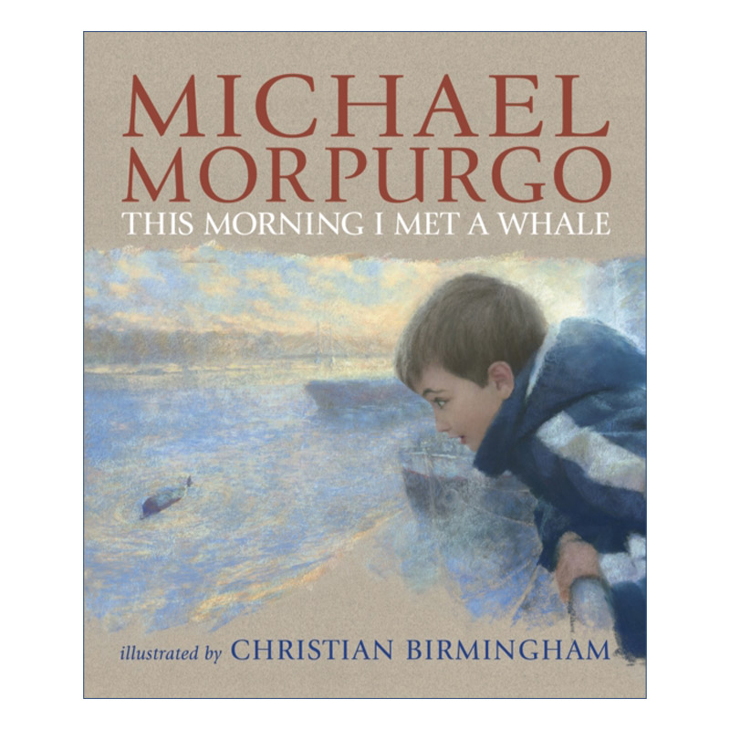 英文原版 This Morning I Met a Whale 今天早上我遇到了一条鲸鱼 英文版 进口英语原版书籍