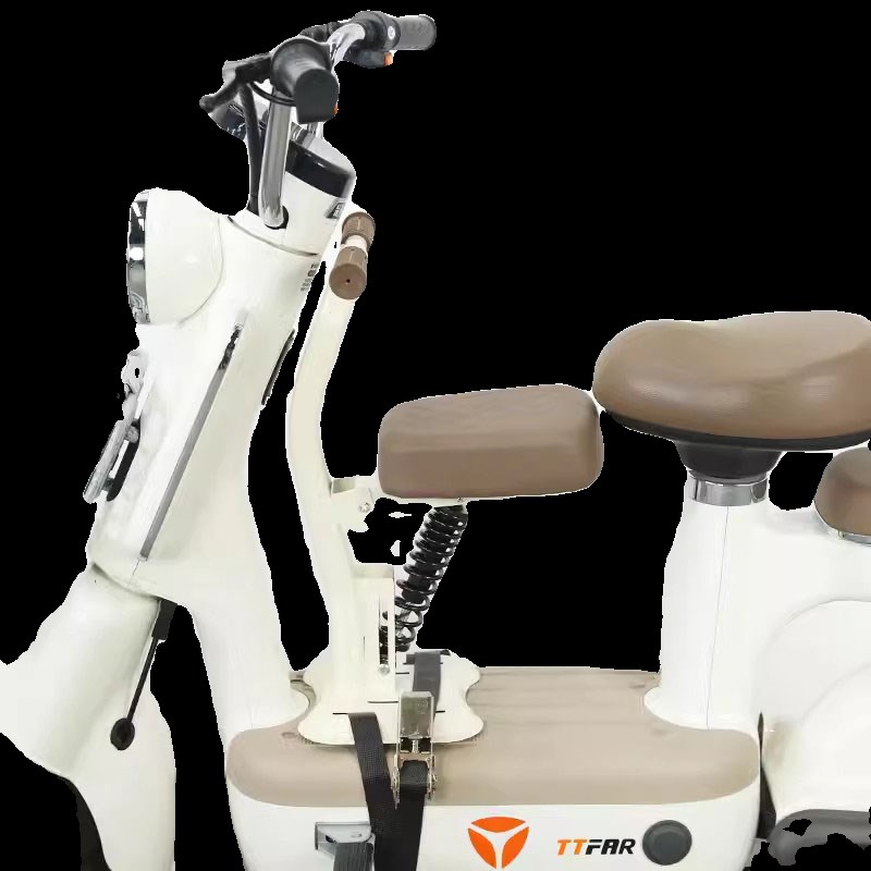 电动车儿童座椅前置可折叠减震电瓶车摩托踏板车宝宝小孩安全座椅