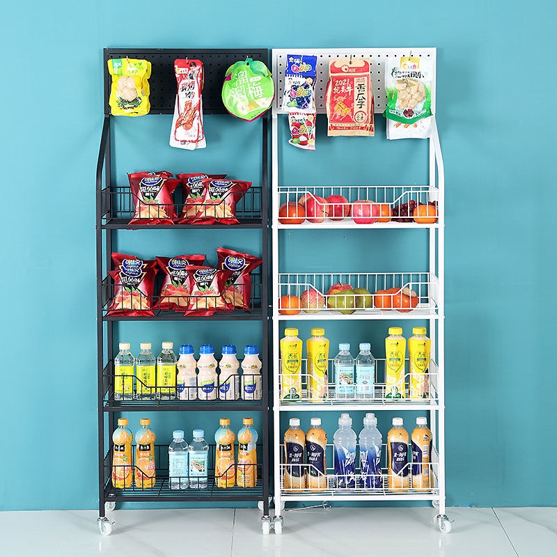 便利店零食货架小超市饮料展示架子多层药品槟榔牛奶玩具陈列置物