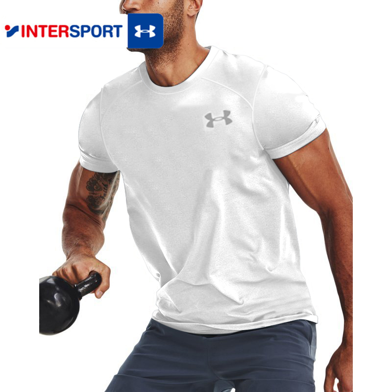 UA安德玛短袖速干衣男官方夏季篮球男士运动训练服健身服速干T恤