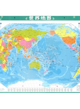 新华书店 世界地图·拼图系列 在游戏中轻松熟记各个地区的地理位置 (广东省地图院)