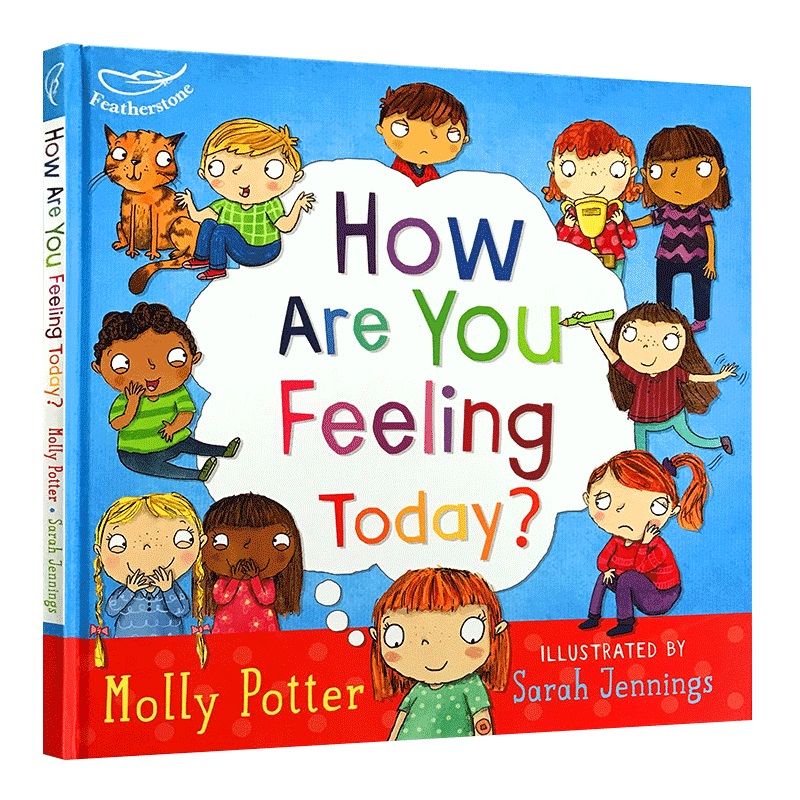 英文原版绘本 How Are You Feeling Today 你今天感觉怎么样 精装 英文版儿童心理成长情绪控制绘本 现货正版进口书籍