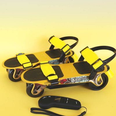 AIRTRICK电动轮滑鞋-ULTRA短途代步可折叠可放进背包可上地铁飞机