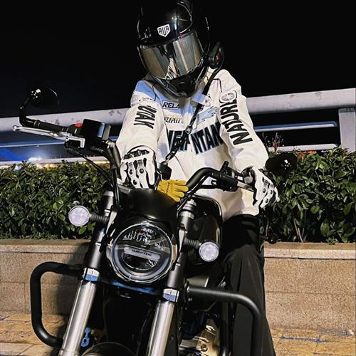 美式皮衣机车夹克棒球服外套女赛车男pu皮革冲锋衣摩托骑行飞行员