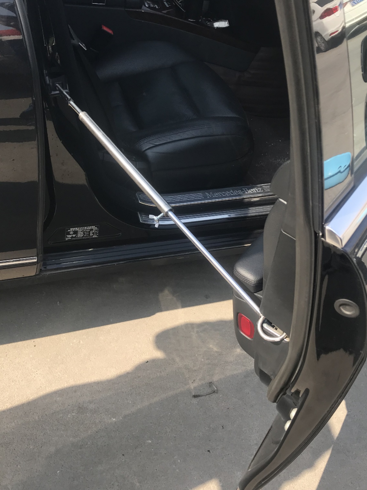 新品汽车钣金凹陷修复专用车门支撑杆机盖后备箱支撑工具不锈钢可