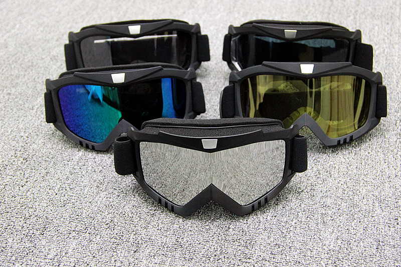 越野头盔风镜摩托车风镜滑雪眼镜越野防风镜护目镜速降装饰眼风镜