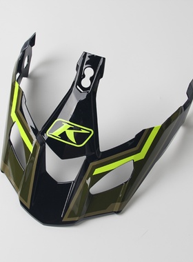 美国Klim krios pro摩托车头盔越野拉力盔全盔配件碳纤维帽檐零件