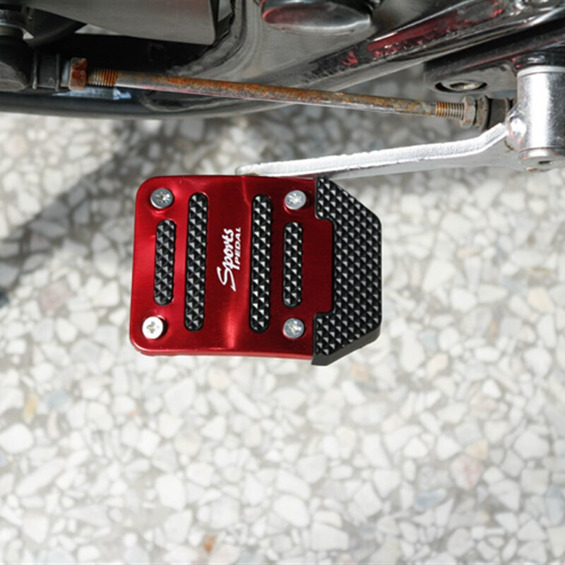 EN125摩托车脚蹬改装脚踏配件大排量跑车脚垫装饰品个性刹车踏板