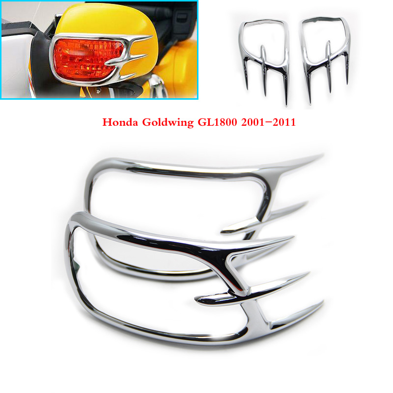 适用于本田金翼GL1800 01-11年 ABS摩托车转向信号灯电镀装饰件