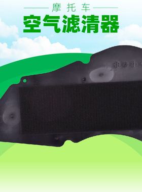 适用SYM三阳125大鲨王150VS踏板车配件06-12摩托车空气滤芯滤清器