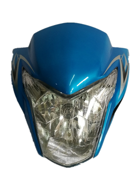 轻骑金马锋朗摩托车配件JM150L-24D大灯头罩灯罩外壳鬼脸导流罩