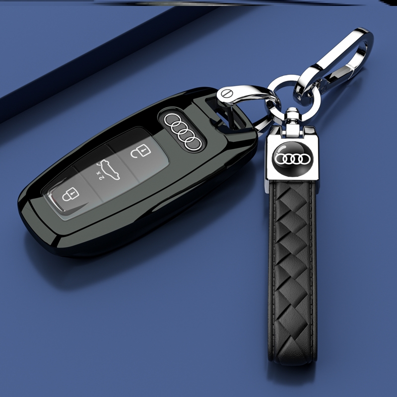2021款奥迪A3车钥匙套专用22款23/24款A3汽车用品改装遥控锁匙扣