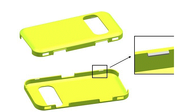 【ZM14-19】诺基亚N86手机后盖的注塑模具设计/图纸说明书资料