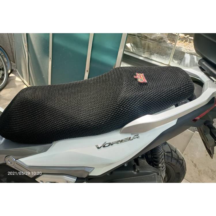适用于大阳ADV150大踏板摩托车坐垫套3D蜂窝网状防晒透气隔热座套