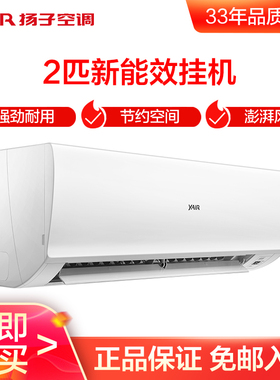 YAIR/扬子空调 大2P匹冷暖空调新三级变频家用挂机客厅壁挂式空调