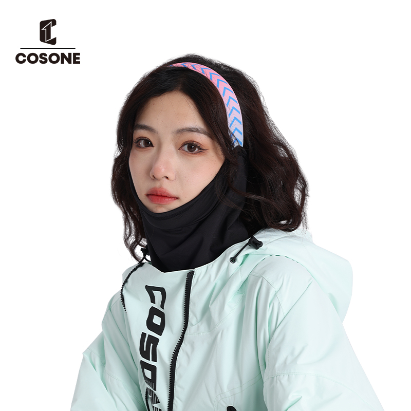 COSONE滑雪护脸面罩单板双板头套速干透气保暖防风男女同款脸神器