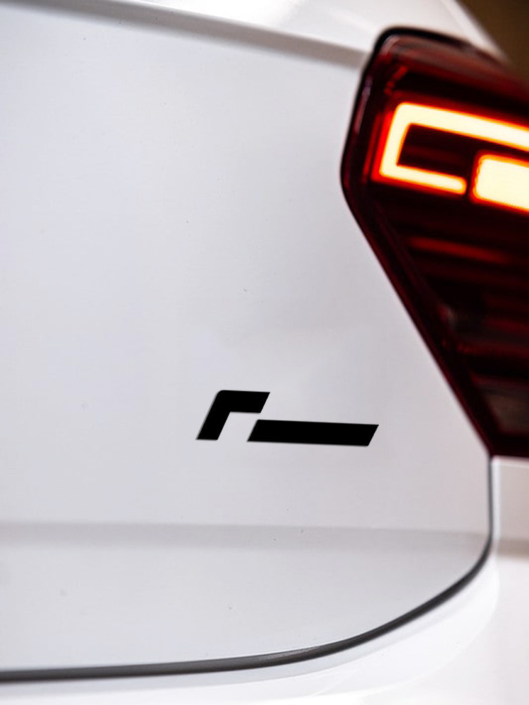 大众VWR高性能改装车贴racing line标贴纸个性后视镜侧窗车尾装饰