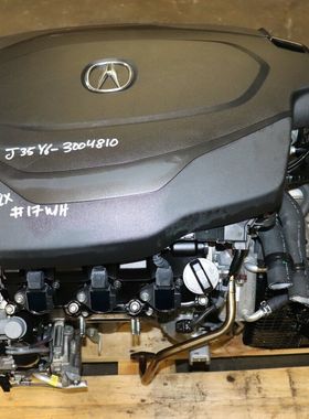 歌诗图 雅阁 TLX J35Y6 3.5L V6 发动机 缸盖 中缸 曲轴 连杆活塞