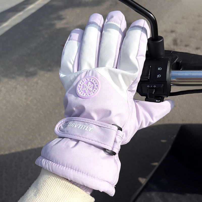 电动车手把套冬季防雨摩托电瓶车保暖手套女士自行车骑行冬天挡风