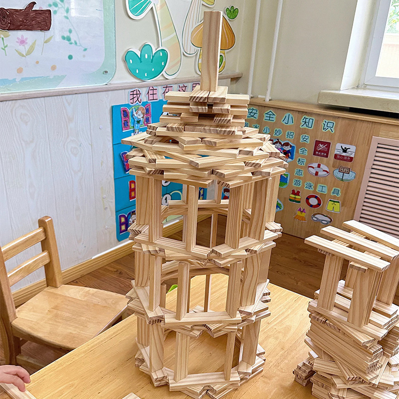 阿基米德积木条幼儿园建构区材料卡普乐儿童建筑拼装搭建益智玩具