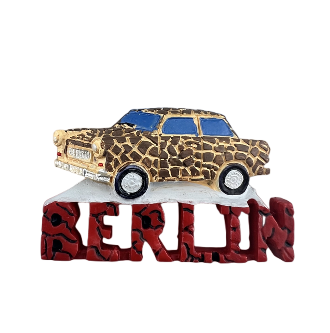 德国首都柏林创意个性轿车旅游纪念装饰工艺品立体磁铁冰箱贴礼物