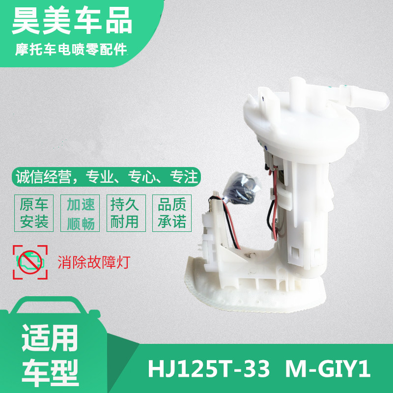 适用于豪爵铃木电喷配件HJ125T-33 M-GiY1摩托车汽油泵燃油泵总成