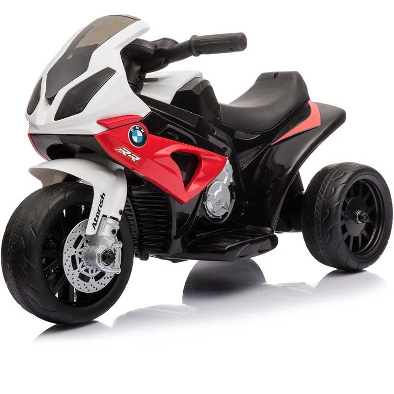 正品贝瑞佳儿童电动车可坐人电动越野宝宝玩具车宝马三轮摩托车