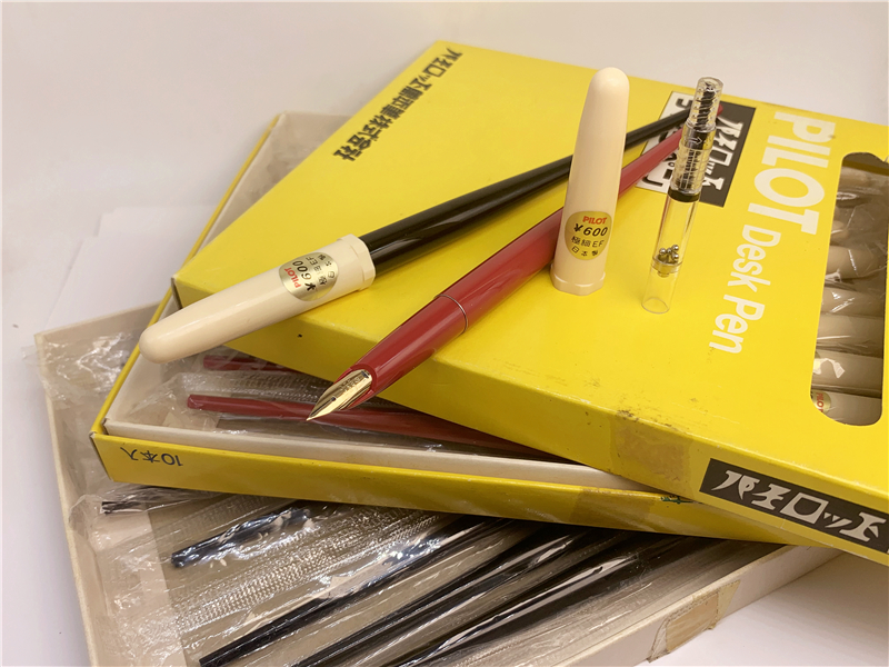 绝版经典80年代日本PILOT百乐DP-60纤扬铱金钢笔极细速写书写钢笔