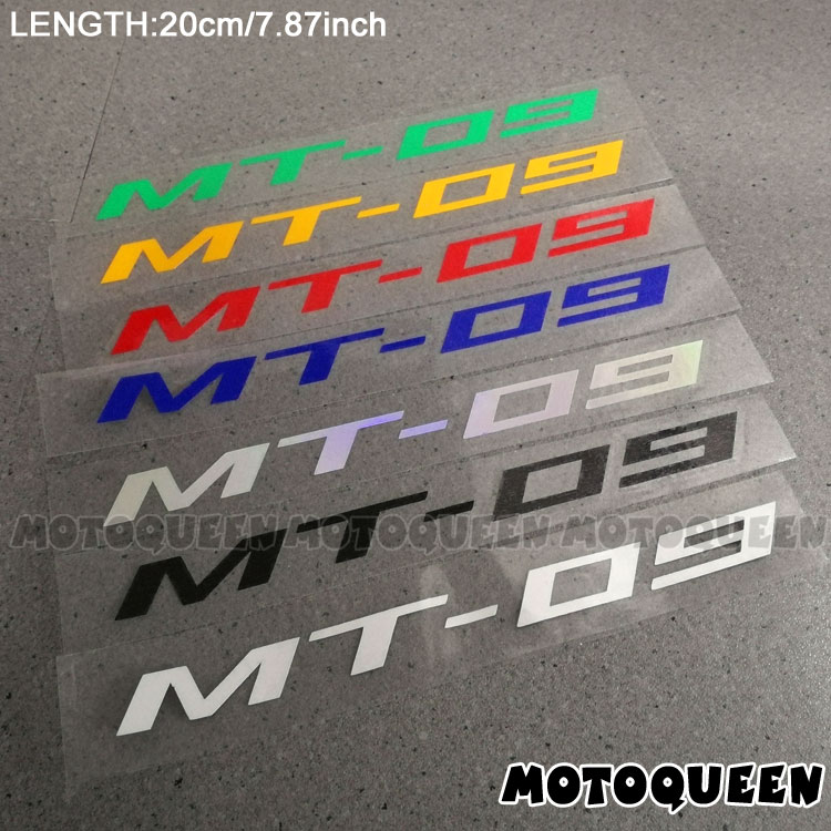 适用雅马哈MT-09 MT09摩托车装饰贴花外壳车贴反光贴纸贴画版花