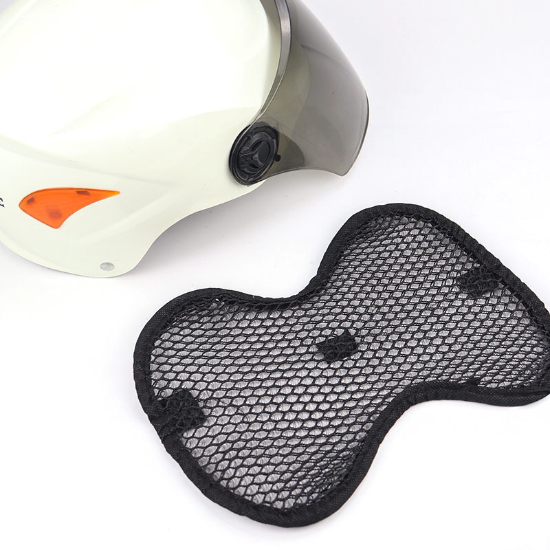 电动车摩托车配件3D头盔网垫隔热垫安全帽内衬防热透气缓冲保护垫