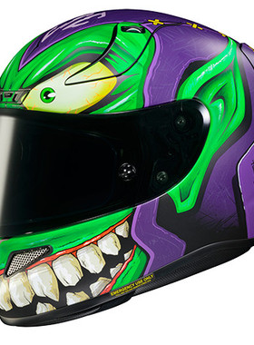 高档进口HJC RPHA11碳纤维毒液三代小丑异形头盔漫威摩托车赛车全