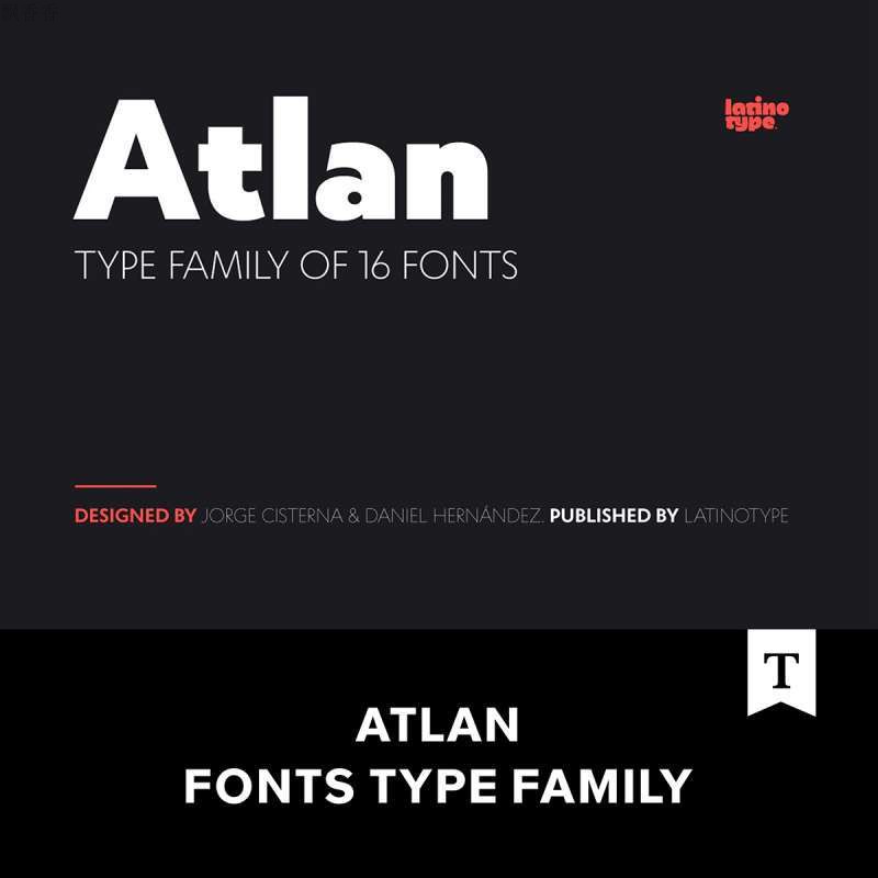 Altan Sans Serif Font 经典简约无衬线几何英文字体
